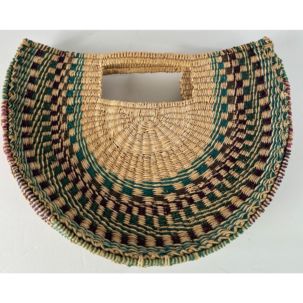 NWT Nena & Co. Half Moon Ghana Clutch Purse Bag